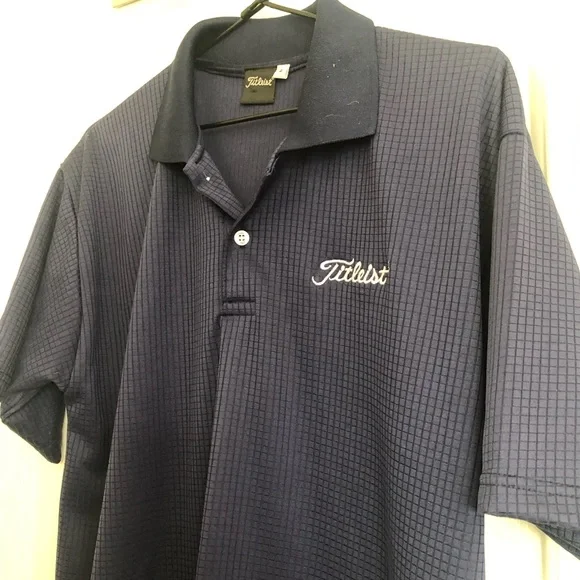 🌿 TITLEIST 🌿 mens golf sports shirt size L - Picture 2 of 3